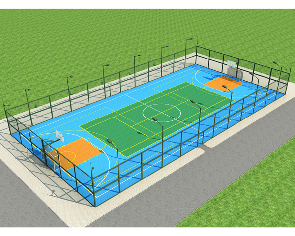 Multi-use outdoor court. Source: http://www.gridcourt.com/en/product.aspx?tid=5